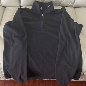 Nike Women’s Black Quarter-Zip Fleece Pullover